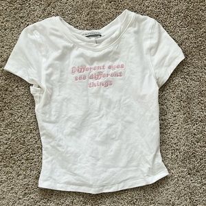 Embroidered Tee size XS-S by My Mum Made It